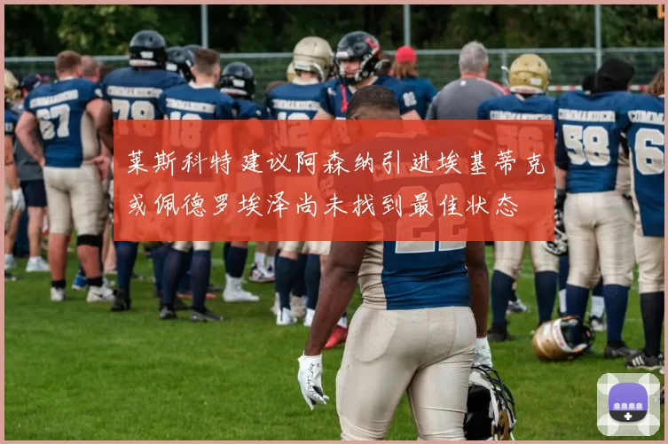 莱斯科特建议阿森纳引进埃基蒂克或佩德罗埃泽尚未找到最佳状态