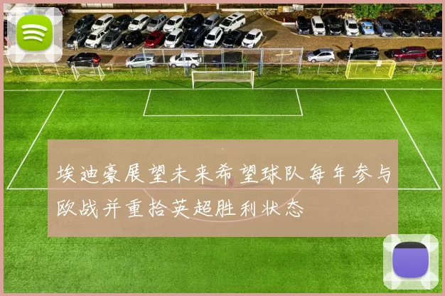 埃迪豪展望未来希望球队每年参与欧战并重拾英超胜利状态